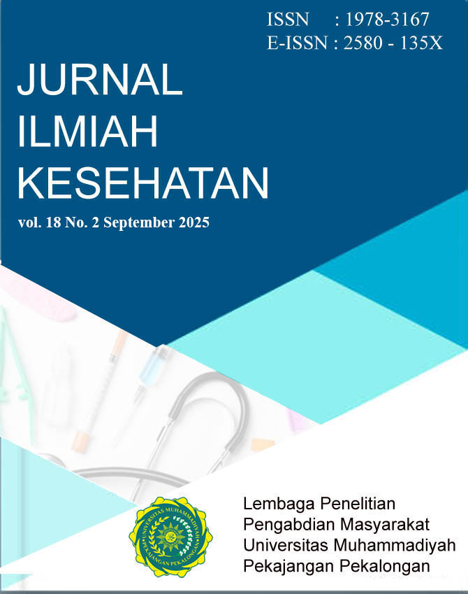					View Vol. 18 No. 2 (2025): Jurnal Ilmiah Kesehatan
				