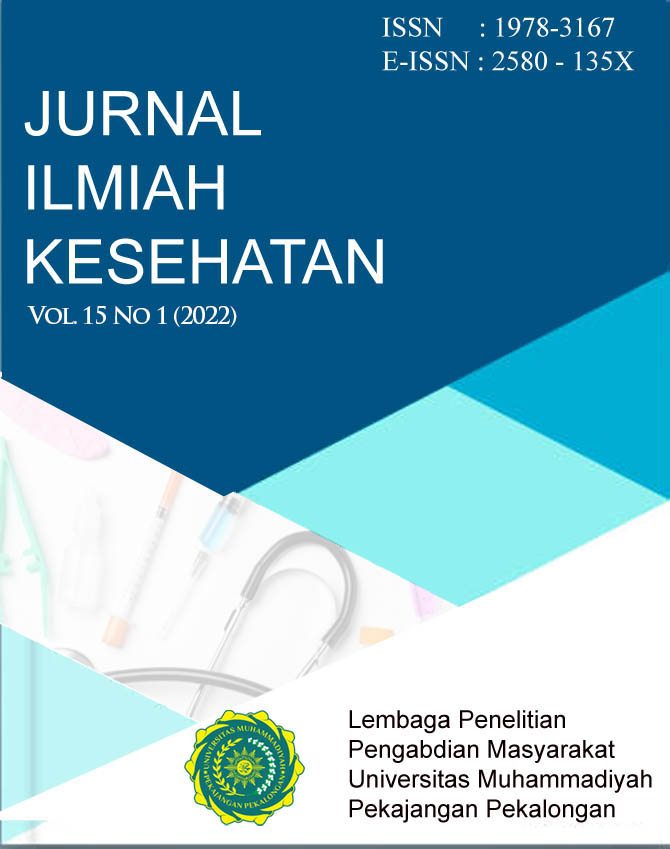 					View Vol. 15 No. 1 (2022): Jurnal Ilmiah Kesehatan
				