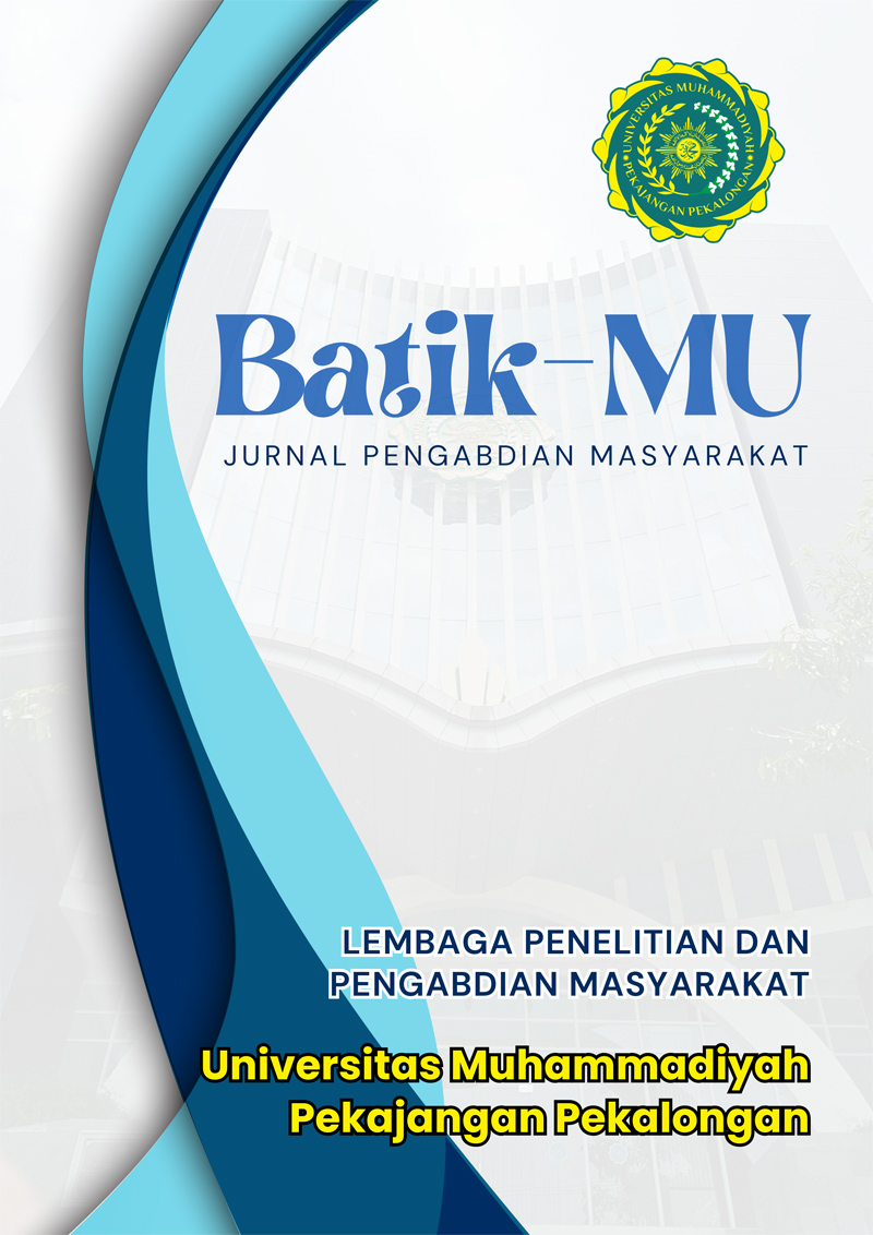 					View Vol. 1 No. 1 (2021): Jurnal Batik Mu
				